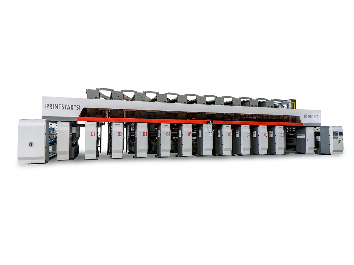 HD 450m Vysokorýchlostný rotačný hĺbkotlačový stroj